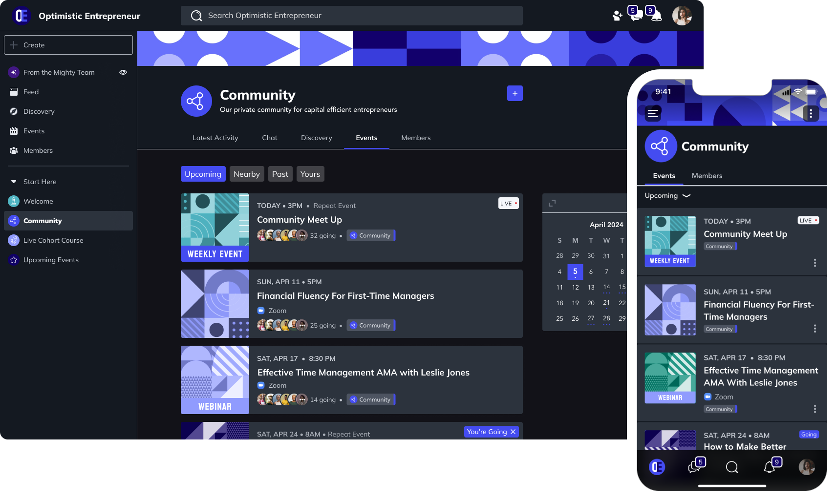 screenshot of Mighty Pro